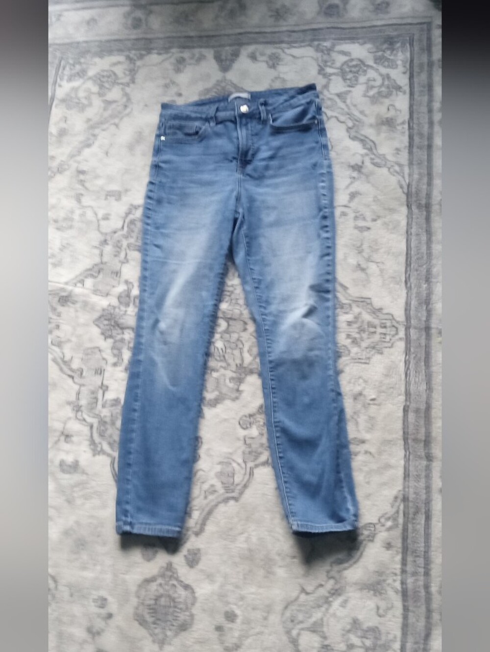 LC Lauren Conrad Faded Blue Skinny Jeans